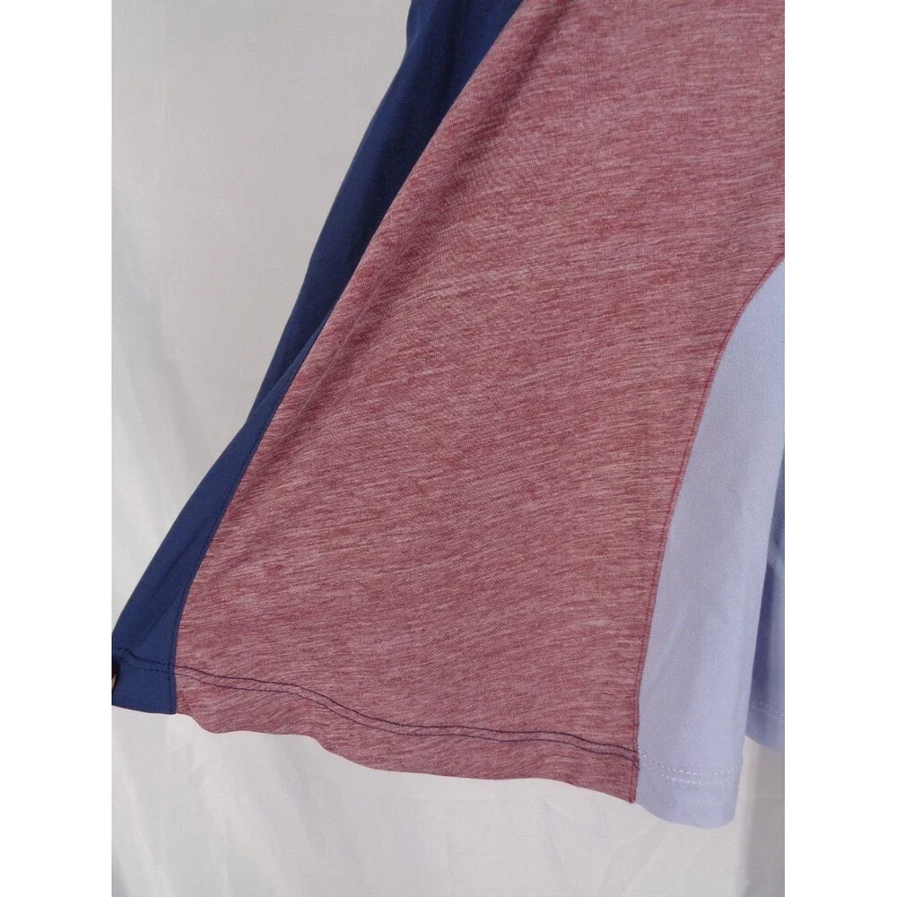 Nike Dri Fit Standard Fit Colorblock Pleated Skort Large Pickleball Tennis Golf
